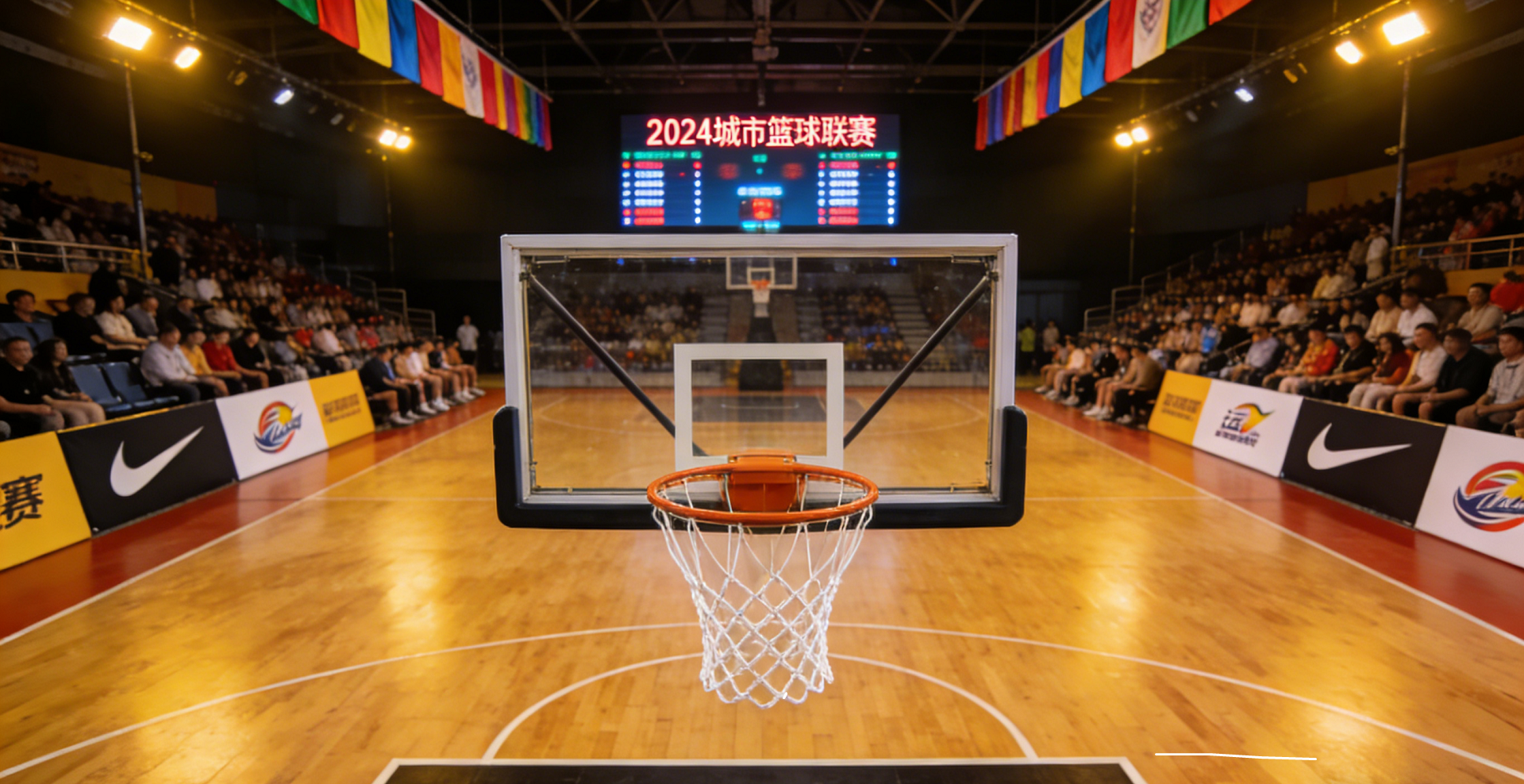 篮球赛事背景